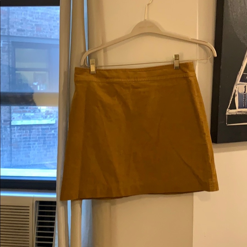 Corduroy skirt